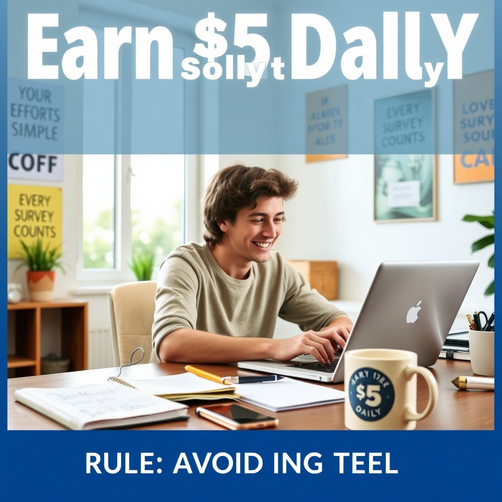 Unlocking Your Earning Potential: How to Make $5 Daily with Online Surveys