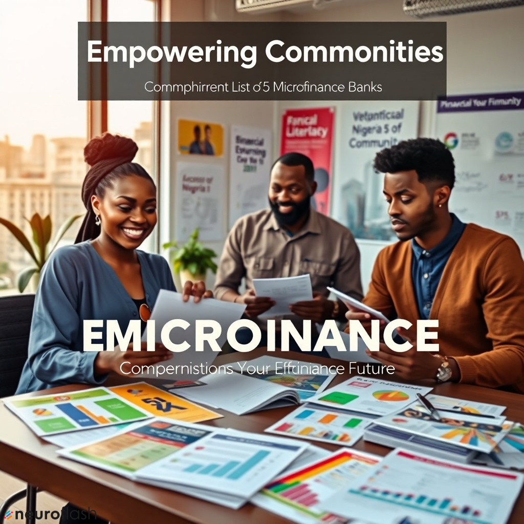 Empowering Communities: The Essential Role of Microfinance Banks in Nigeria