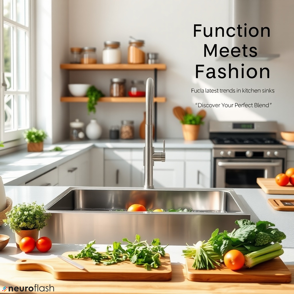Function Meets Fashion: Exploring the Evolution and Trends of Kitchen Sinks