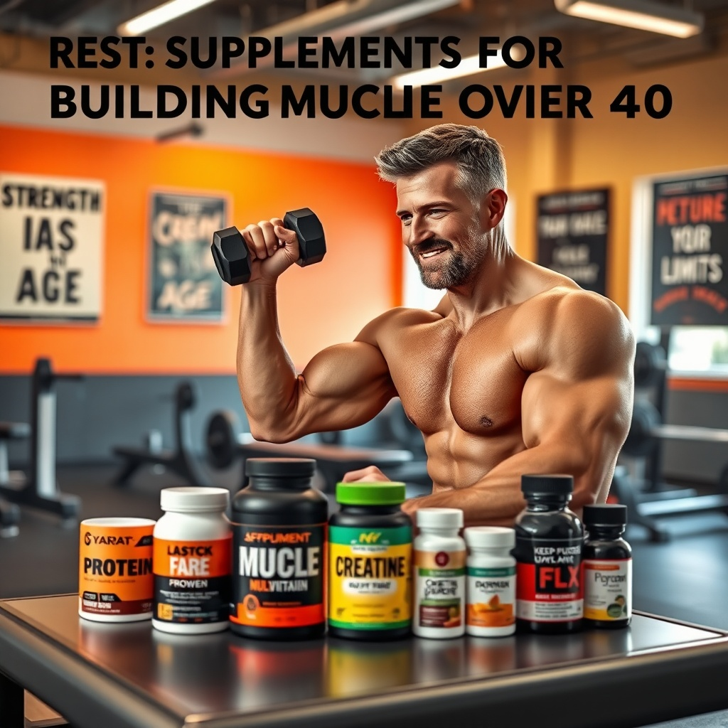 A Comprehensive Guide to Muscle Building After 40