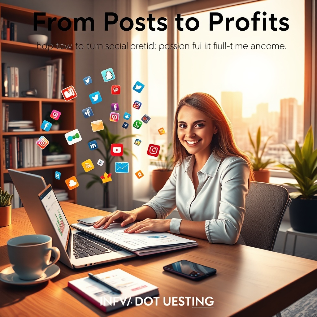 From Posts to Profits: Transform Your Social Media Passion into a Full-Time Income