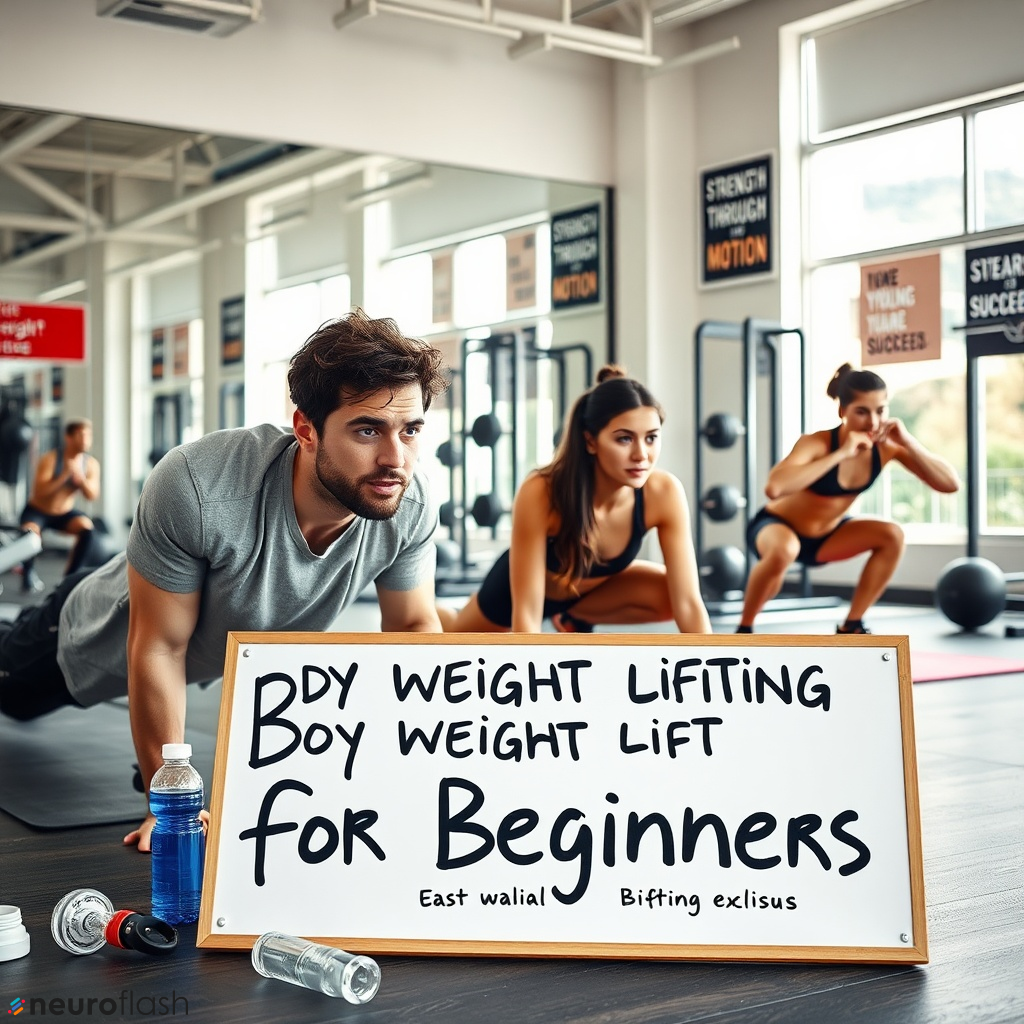 Unlocking Your Strength: A Beginner's Guide to Body Weight Lifting